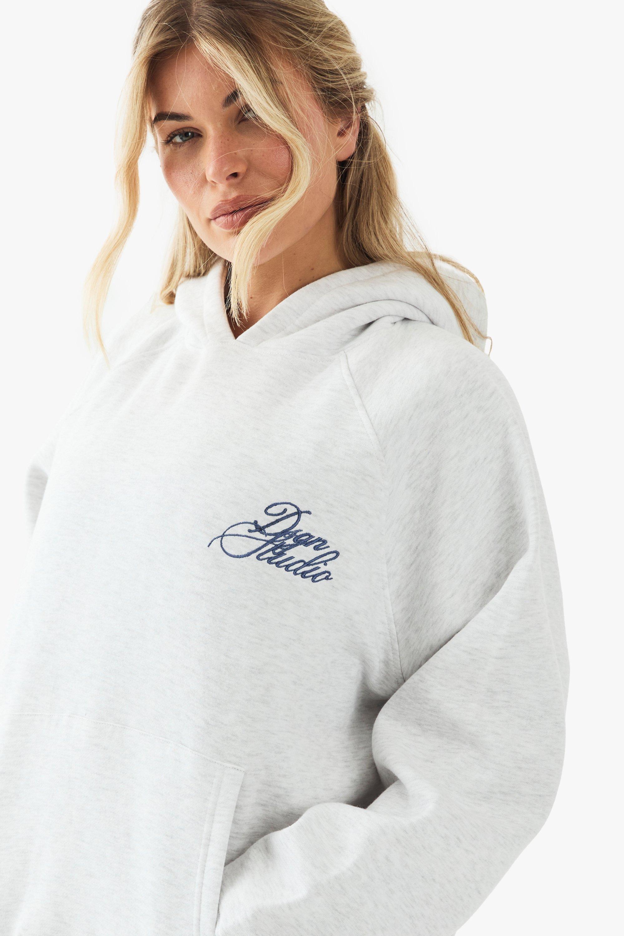 【THE SHISHIKUI】PULL OVER / GREIGE DSGN Studio Script Oversized Hoodie | boohoo